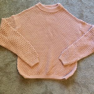 Pink Knit Sweater